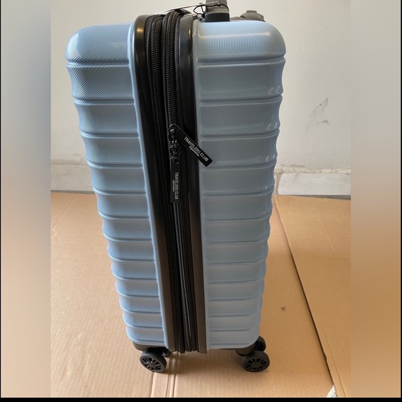 Milky Blue Hard Cover Carry on 22” luggage suitcase - Picture 5 of 10